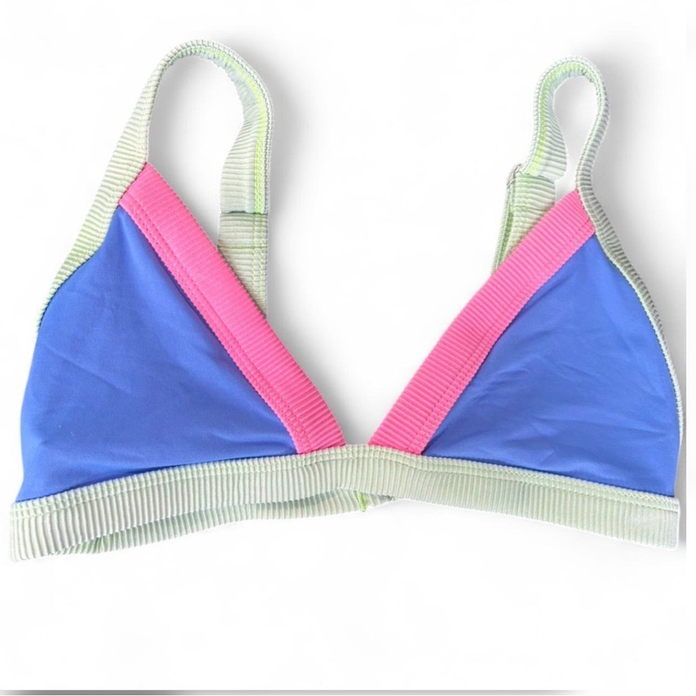 Colorful ONEONE Bikini Top | SIZE LARGE | Great Condition